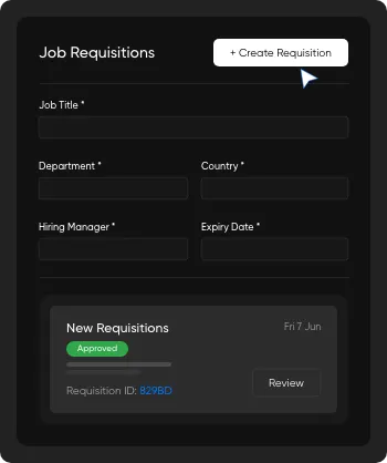   Job Requisition
